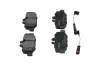 Bremsbelagsatz, Scheibenbremse Hinterachse KAVO PARTS KBP-10037 Bild Bremsbelagsatz, Scheibenbremse Hinterachse KAVO PARTS KBP-10037