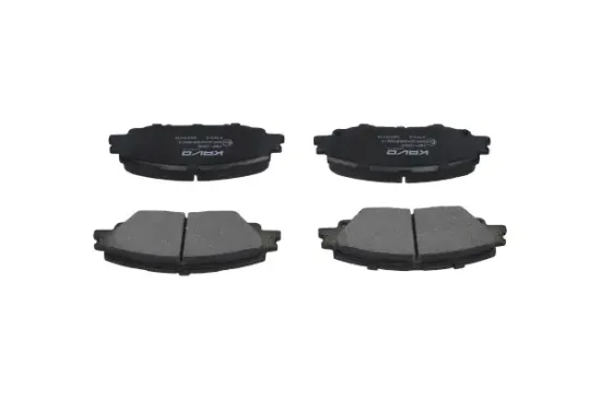 Bremsbelagsatz, Scheibenbremse Vorderachse KAVO PARTS KBP-10046 Bild Bremsbelagsatz, Scheibenbremse Vorderachse KAVO PARTS KBP-10046