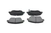 Bremsbelagsatz, Scheibenbremse Vorderachse KAVO PARTS KBP-10100 Bild Bremsbelagsatz, Scheibenbremse Vorderachse KAVO PARTS KBP-10100