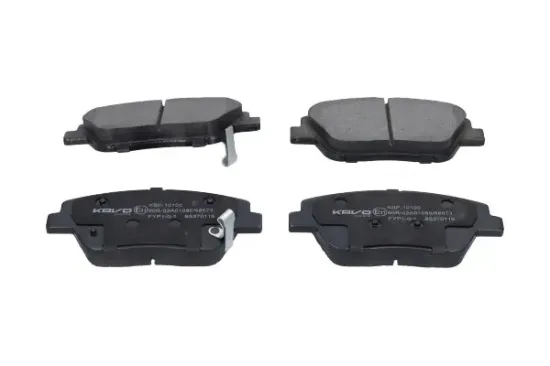 Bremsbelagsatz, Scheibenbremse Vorderachse KAVO PARTS KBP-10100 Bild Bremsbelagsatz, Scheibenbremse Vorderachse KAVO PARTS KBP-10100