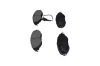 Bremsbelagsatz, Scheibenbremse Vorderachse KAVO PARTS KBP-10109 Bild Bremsbelagsatz, Scheibenbremse Vorderachse KAVO PARTS KBP-10109