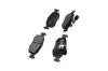 Bremsbelagsatz, Scheibenbremse Vorderachse KAVO PARTS KBP-10163 Bild Bremsbelagsatz, Scheibenbremse Vorderachse KAVO PARTS KBP-10163