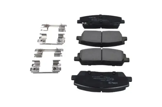 Bremsbelagsatz, Scheibenbremse Vorderachse KAVO PARTS KBP-10247 Bild Bremsbelagsatz, Scheibenbremse Vorderachse KAVO PARTS KBP-10247