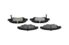 Bremsbelagsatz, Scheibenbremse Vorderachse KAVO PARTS KBP-2045 Bild Bremsbelagsatz, Scheibenbremse Vorderachse KAVO PARTS KBP-2045