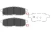Bremsbelagsatz, Scheibenbremse Hinterachse KAVO PARTS KBP-4555 Bild Bremsbelagsatz, Scheibenbremse Hinterachse KAVO PARTS KBP-4555
