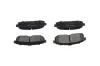 Bremsbelagsatz, Scheibenbremse Hinterachse KAVO PARTS KBP-4555 Bild Bremsbelagsatz, Scheibenbremse Hinterachse KAVO PARTS KBP-4555