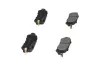 Bremsbelagsatz, Scheibenbremse Hinterachse KAVO PARTS KBP-4573 Bild Bremsbelagsatz, Scheibenbremse Hinterachse KAVO PARTS KBP-4573