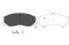 Bremsbelagsatz, Scheibenbremse KAVO PARTS KBP-5508 Bild Bremsbelagsatz, Scheibenbremse KAVO PARTS KBP-5508