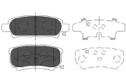 Bremsbelagsatz, Scheibenbremse KAVO PARTS KBP-5518