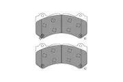 Bremsbelagsatz, Scheibenbremse KAVO PARTS KBP-6627