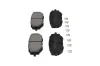 Bremsbelagsatz, Scheibenbremse Vorderachse KAVO PARTS KBP-6630 Bild Bremsbelagsatz, Scheibenbremse Vorderachse KAVO PARTS KBP-6630