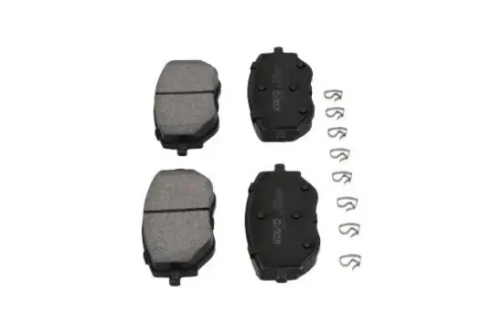 Bremsbelagsatz, Scheibenbremse Vorderachse KAVO PARTS KBP-6630 Bild Bremsbelagsatz, Scheibenbremse Vorderachse KAVO PARTS KBP-6630