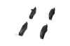 Bremsbelagsatz, Scheibenbremse Vorderachse KAVO PARTS KBP-8504 Bild Bremsbelagsatz, Scheibenbremse Vorderachse KAVO PARTS KBP-8504