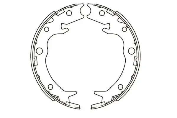 Bremsbackensatz KAVO PARTS KBS-2908 Bild Bremsbackensatz KAVO PARTS KBS-2908