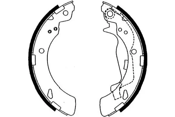 Bremsbackensatz KAVO PARTS KBS-2910