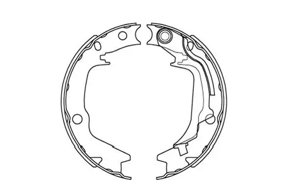 Bremsbackensatz KAVO PARTS KBS-3415