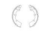 Bremsbackensatz Hinterachse KAVO PARTS KBS-4409 Bild Bremsbackensatz Hinterachse KAVO PARTS KBS-4409