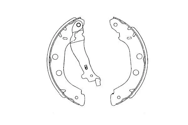 Bremsbackensatz KAVO PARTS KBS-7419