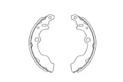 Bremsbackensatz KAVO PARTS KBS-8401