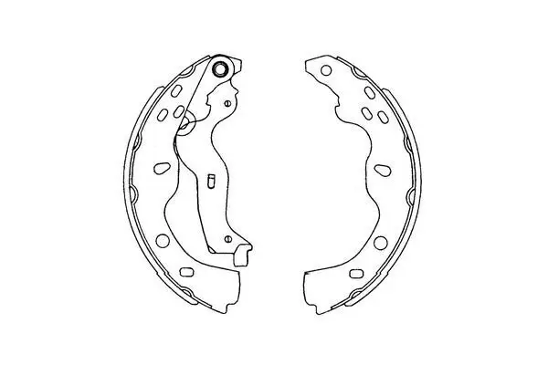 Bremsbackensatz KAVO PARTS KBS-8914