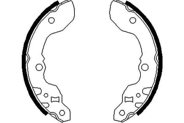 Bremsbackensatz KAVO PARTS KBS-8920