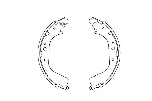 Bremsbackensatz KAVO PARTS KBS-9901