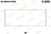 Pleuellager GLYCO 01-4162/4 STD