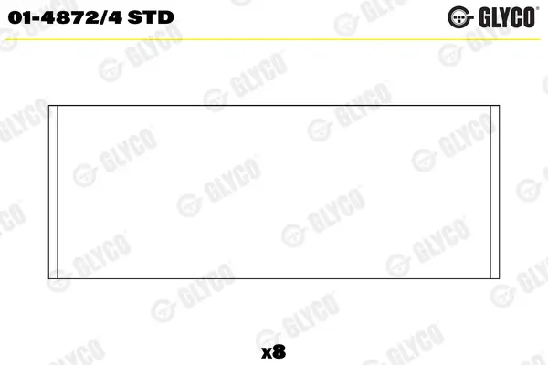 Pleuellager GLYCO 01-4872/4 STD