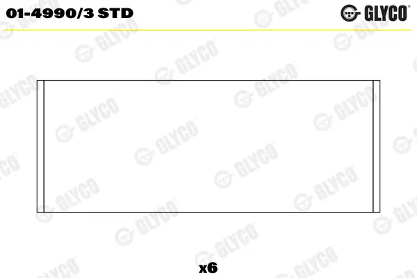 Pleuellager GLYCO 01-4990/3 STD