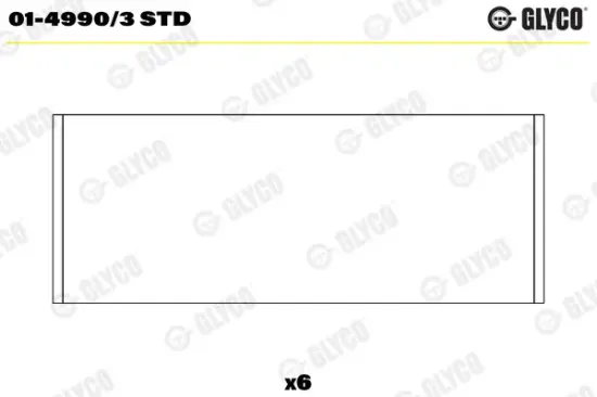 Pleuellager GLYCO 01-4990/3 STD Bild Pleuellager GLYCO 01-4990/3 STD