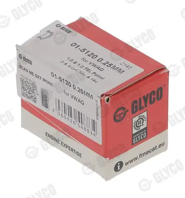 Pleuellager GLYCO 01-5120 0.25MM Bild Pleuellager GLYCO 01-5120 0.25MM