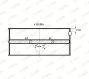Pleuellager GLYCO 71-4130/4 STD