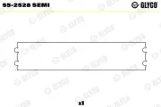 Lagerbuchse, Pleuel GLYCO 55-2528 SEMI