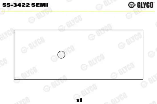 Lagerbuchse, Pleuel GLYCO 55-3422 SEMI Bild Lagerbuchse, Pleuel GLYCO 55-3422 SEMI