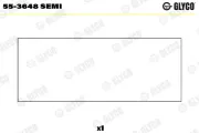 Lagerbuchse, Pleuel GLYCO 55-3648 SEMI