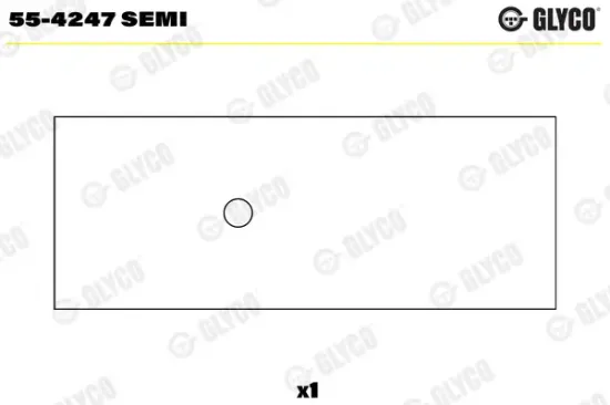 Lagerbuchse, Pleuel GLYCO 55-4247 SEMI Bild Lagerbuchse, Pleuel GLYCO 55-4247 SEMI