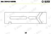 Buchse, Kipphebel GLYCO 56-3042 SEMI