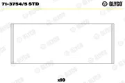 Pleuellager GLYCO 71-3754/5 STD