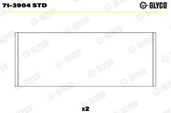 Pleuellager GLYCO 71-3904 STD Bild Pleuellager GLYCO 71-3904 STD