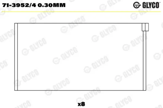 Pleuellager GLYCO 71-3952/4 0.30mm Bild Pleuellager GLYCO 71-3952/4 0.30mm