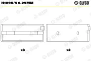 Kurbelwellenlager GLYCO H1096/5 0.25mm