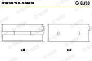 Kurbelwellenlager GLYCO H1096/5 0.50mm