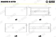 Kurbelwellenlager GLYCO H1099/5 STD