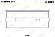Kurbelwellenlager GLYCO H1359/5 STD