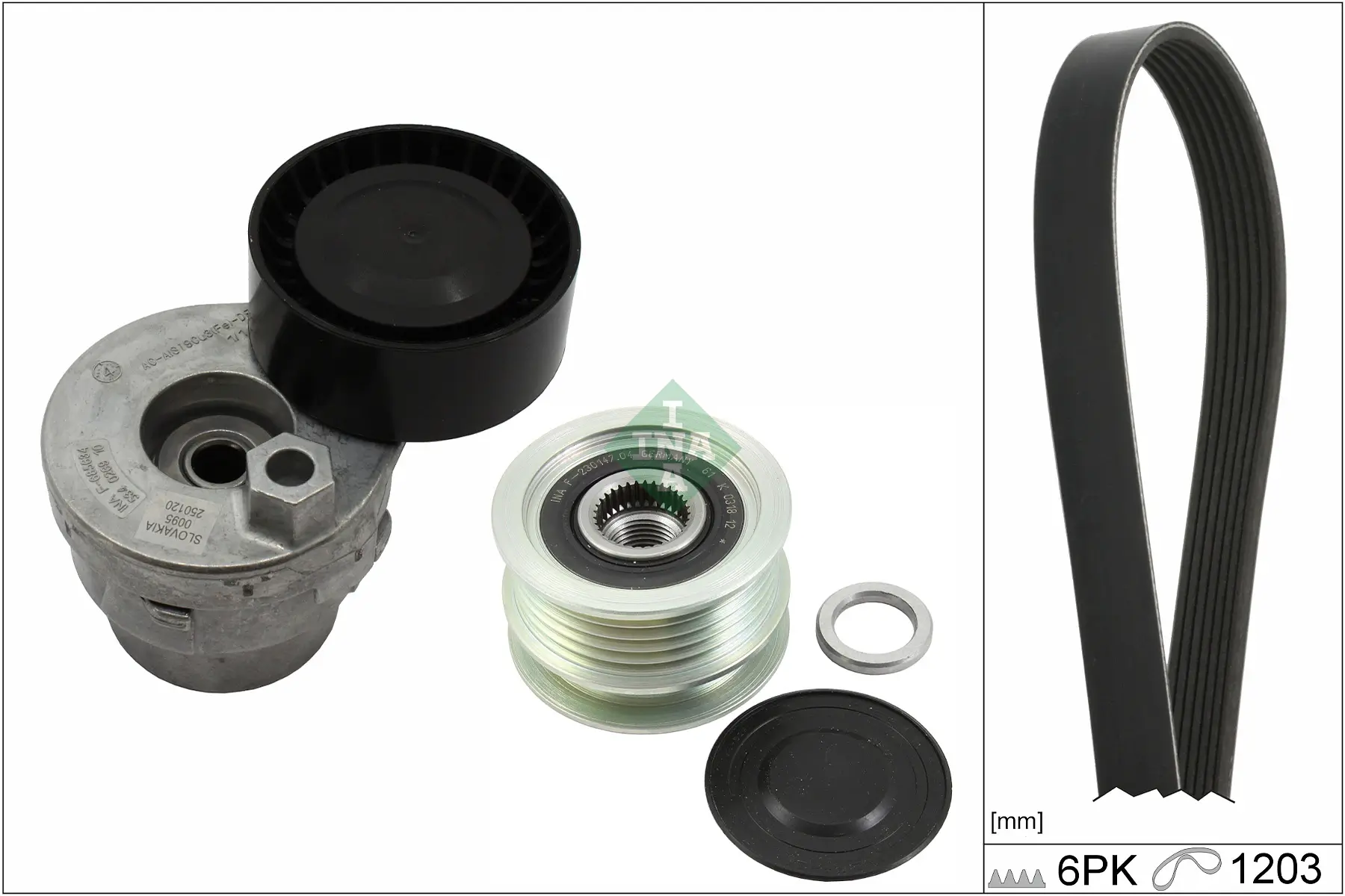 Keilrippenriemensatz Schaeffler INA 529 0009 22