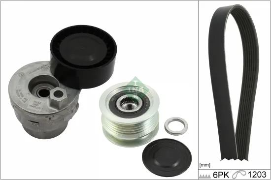 Keilrippenriemensatz Schaeffler INA 529 0009 22 Bild Keilrippenriemensatz Schaeffler INA 529 0009 22