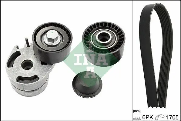 Keilrippenriemensatz Schaeffler INA 529 0012 10