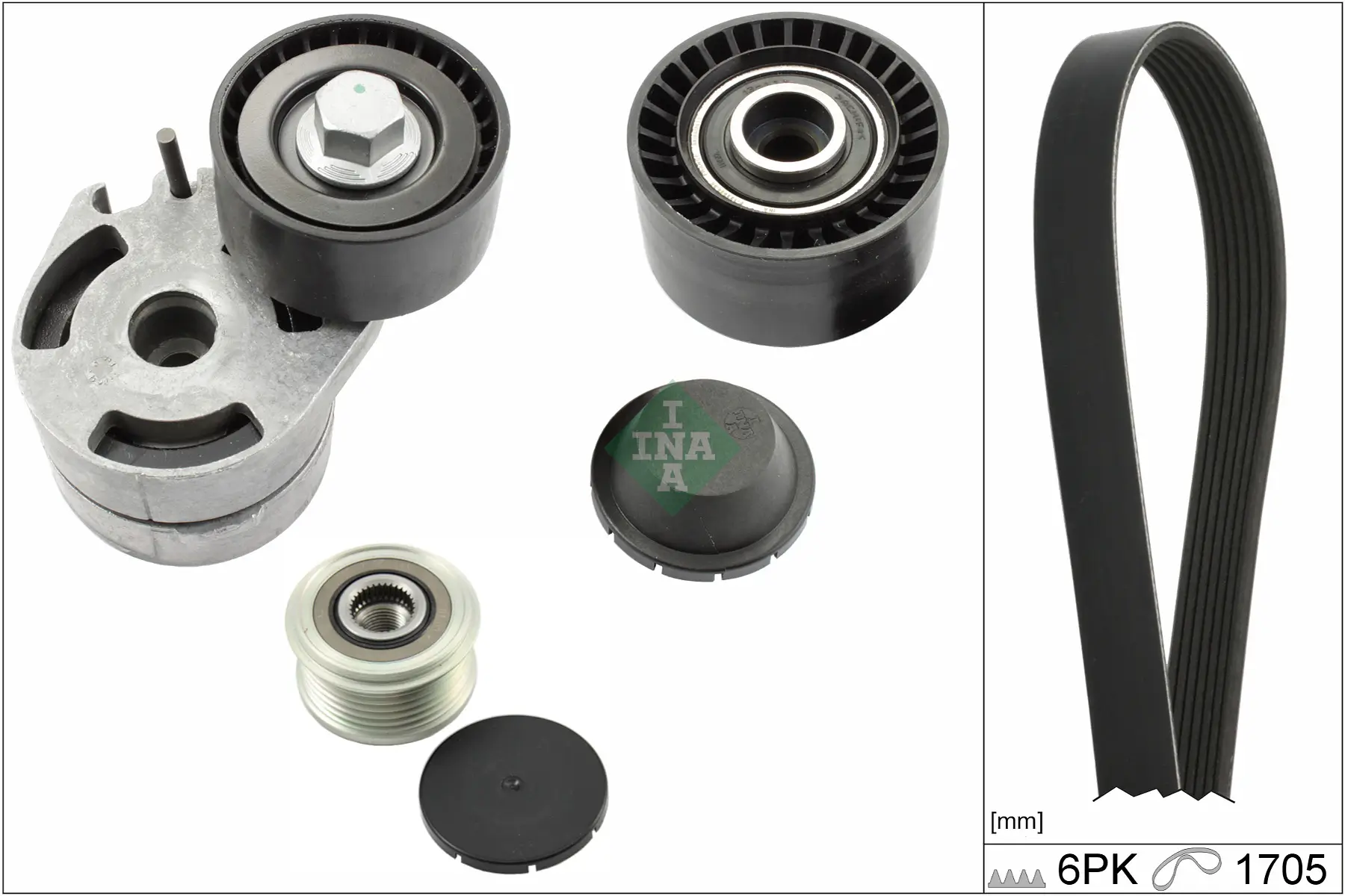 Keilrippenriemensatz Schaeffler INA 529 0012 22