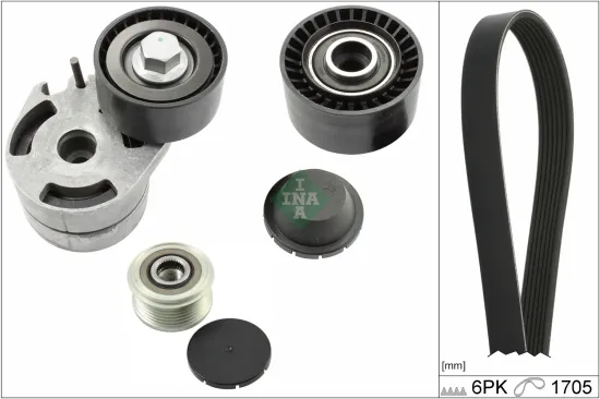 Keilrippenriemensatz Schaeffler INA 529 0012 22 Bild Keilrippenriemensatz Schaeffler INA 529 0012 22