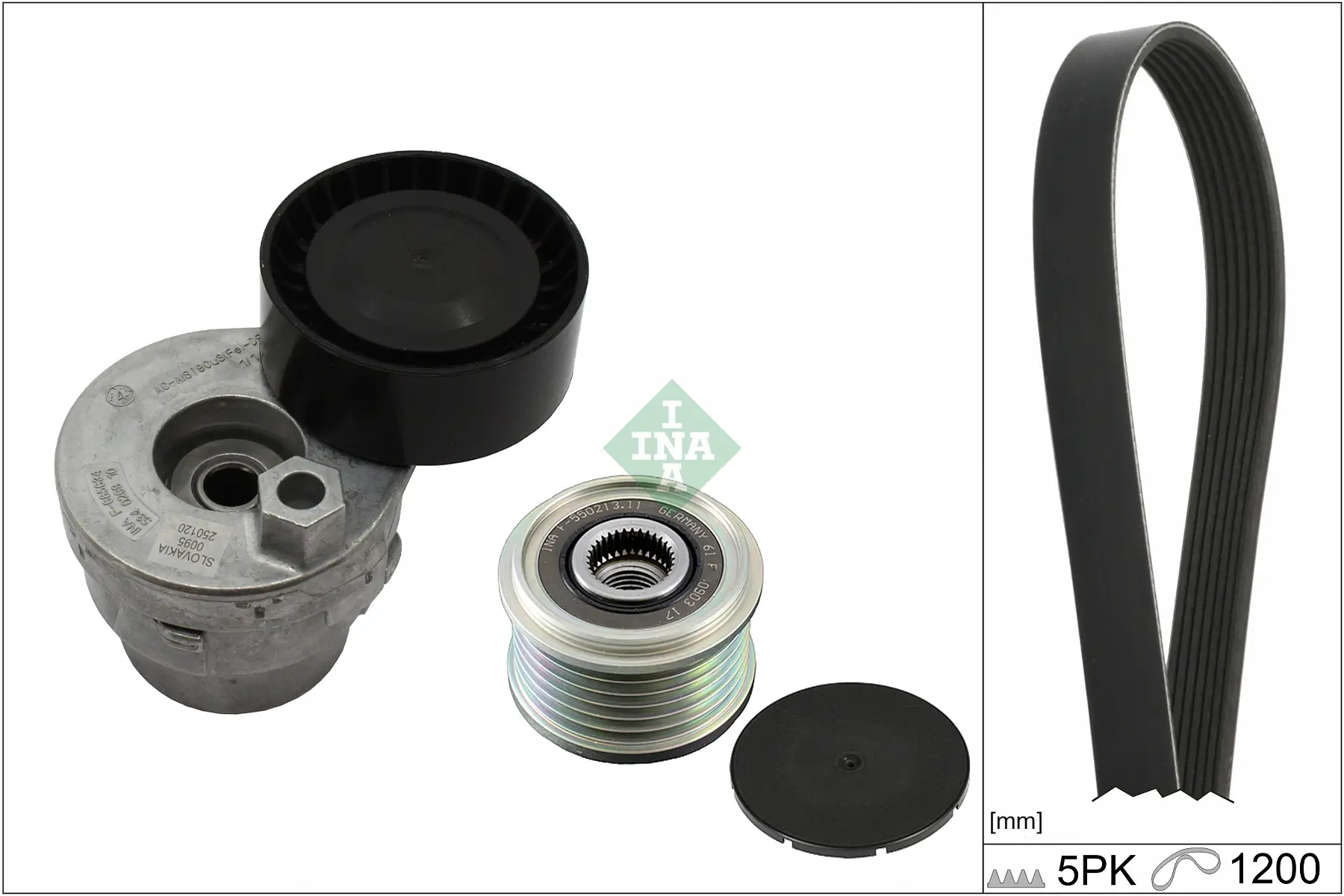 Keilrippenriemensatz Schaeffler INA 529 0015 20